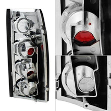 Load image into Gallery viewer, Spyder Euro Style Tail Lights GMC Jimmy (1992-1994) Black / Black Smoke / Chrome / Smoke - Version / Black Alternate Image