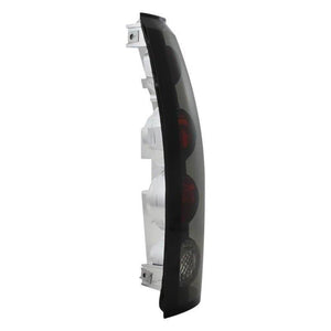 57.10 Spyder Euro Style Tail Lights Chevy Suburban (92-94) Black / Black Smoke / Chrome / Smoke - Redline360