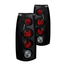 Load image into Gallery viewer, Spyder Euro Style Tail Lights Cadillac Escalade (99-00) Black / Black Smoke / Chrome / Smoke - Version / Black Smoke Alternate Image