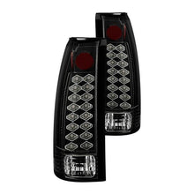 Load image into Gallery viewer, Spyder LED Tail Lights GMC Sierra (88-98) Black / Black Smoke / Red Clear / Red Smoke - Black Alternate Image