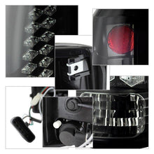 Load image into Gallery viewer, Spyder LED Tail Lights GMC Sierra (88-98) Black / Black Smoke / Red Clear / Red Smoke - Black Alternate Image