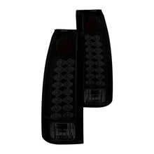 Load image into Gallery viewer, Spyder LED Tail Lights Chevy C/K Series 1500/2500/3500 (88-98) Black / Black Smoke / Red Clear / Red Smoke - Black Smoke Alternate Image
