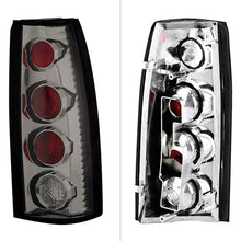 Load image into Gallery viewer, Spyder Euro Style Tail Lights Chevy C/K Series 1500/2500/3500 (88-98) Black / Black Smoke / Chrome / Smoke - Version / Black Alternate Image
