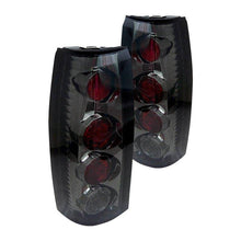 Load image into Gallery viewer, Spyder Euro Style Tail Lights Cadillac Escalade (99-00) Black / Black Smoke / Chrome / Smoke - Version / Smoke Alternate Image