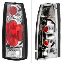 Load image into Gallery viewer, 57.10 Spyder Euro Style Tail Lights GMC Jimmy (1992-1994) Black / Black Smoke / Chrome / Smoke - Redline360 Alternate Image