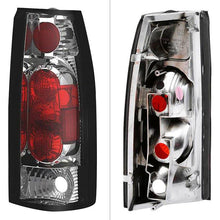 Load image into Gallery viewer, 57.10 Spyder Euro Style Tail Lights GMC Sierra (1988-1998) Black / Black Smoke / Chrome / Smoke - Redline360 Alternate Image