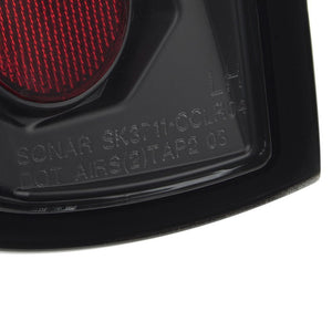 97.78 Spyder Euro Style Tail Lights Chevy Colorado (04-13) Black / Black Smoke / Chrome - Redline360