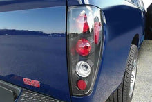 Load image into Gallery viewer, Spyder Euro Style Tail Lights GMC Canyon (04-13) Black / Black Smoke / Chrome - Black Alternate Image