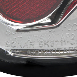 97.78 Spyder Euro Style Tail Lights Chevy Colorado (04-13) Black / Black Smoke / Chrome - Redline360