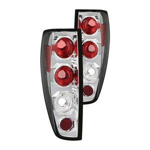 97.78 Spyder Euro Style Tail Lights Chevy Colorado (04-13) Black / Black Smoke / Chrome - Redline360