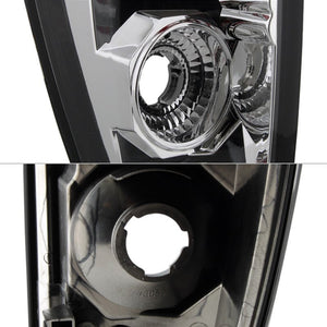 97.78 Spyder Euro Style Tail Lights Chevy Colorado (04-13) Black / Black Smoke / Chrome - Redline360