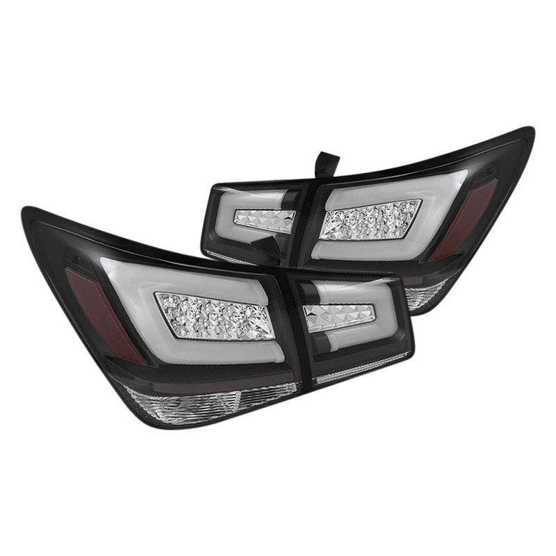 259.07 Spyder LED Tail Lights Chevy Cruze (11-15) Cruze Limited (2016) w/ LED Light Bar - Black - Redline360