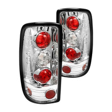 Load image into Gallery viewer, 125.61 Spyder Euro Style Tail Lights Chevy Suburban/Tahoe (00-06) [Barn Door Model Only] Black or Chrome - Redline360 Alternate Image