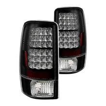 Load image into Gallery viewer, Spyder LED Tail Lights Suburban/Tahoe 1500/2500 (00-06) w/ Lift Gate - Black / Smoke / Red - Black Alternate Image