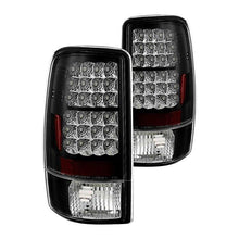 Load image into Gallery viewer, Spyder LED Tail Lights GMC Yukon (00-06) w/ Lift Gate - Black / Smoke / Red - Black Alternate Image