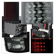 Load image into Gallery viewer, Spyder LED Tail Lights GMC Yukon (00-06) w/ Lift Gate - Black / Smoke / Red - Black Alternate Image