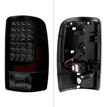 Load image into Gallery viewer, Spyder LED Tail Lights Suburban/Tahoe 1500/2500 (00-06) w/ Lift Gate - Black / Smoke / Red - Black Alternate Image
