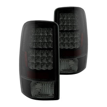 Load image into Gallery viewer, Spyder LED Tail Lights Suburban/Tahoe 1500/2500 (00-06) w/ Lift Gate - Black / Smoke / Red - Black Smoke Alternate Image