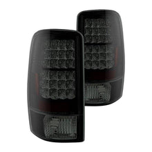 Load image into Gallery viewer, Spyder LED Tail Lights GMC Yukon (00-06) w/ Lift Gate - Black / Smoke / Red - Black Smoke Alternate Image