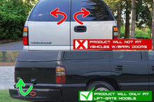 Load image into Gallery viewer, Spyder LED Tail Lights GMC Yukon (00-06) w/ Lift Gate - Black / Smoke / Red - Black Alternate Image