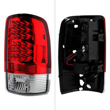 Load image into Gallery viewer, Spyder LED Tail Lights Suburban/Tahoe 1500/2500 (00-06) w/ Lift Gate - Black / Smoke / Red - Black Alternate Image