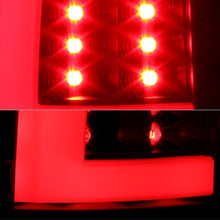 Load image into Gallery viewer, Spyder Tail Lights Chevy Suburban/Tahoe 1500/2500 (00-06) [V2 w/ Light Bar LED] Black / Smoke / Red Clear - Black Alternate Image