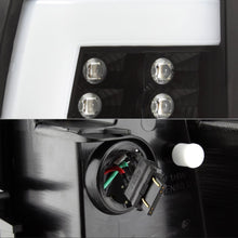 Load image into Gallery viewer, Spyder Tail Lights Chevy Suburban/Tahoe 1500/2500 (00-06) [V2 w/ Light Bar LED] Black / Smoke / Red Clear - Black Alternate Image