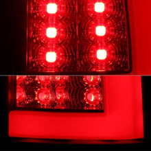 Load image into Gallery viewer, Spyder Tail Lights Chevy Suburban/Tahoe 1500/2500 (00-06) [V2 w/ Light Bar LED] Black / Smoke / Red Clear - Black Alternate Image
