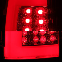 Load image into Gallery viewer, Spyder Tail Lights Chevy Suburban/Tahoe 1500/2500 (00-06) [V2 w/ Light Bar LED] Black / Smoke / Red Clear - Black Alternate Image