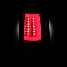 Load image into Gallery viewer, Spyder Tail Lights Chevy Suburban/Tahoe 1500/2500 (00-06) [V2 w/ Light Bar LED] Black / Smoke / Red Clear - Black Alternate Image