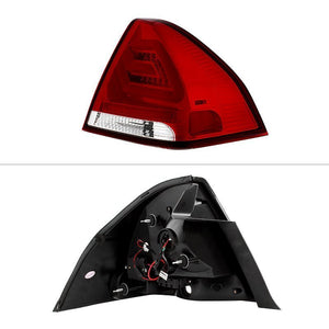 279.07 Spyder LED Tail Lights Chevy Impala (06-13) Impala Limited (14-16) [w/ Light Bar LED] Black / Red Clear / Smoke - Redline360