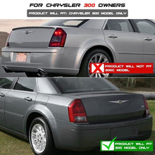 Load image into Gallery viewer, Spyder V2 LED Tail Lights Chrysler 300 (2005-2007) [w/ LED Light Bar] Black or Black Red - Black Alternate Image