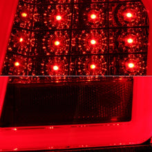 Load image into Gallery viewer, Spyder V2 LED Tail Lights Chrysler 300 (2005-2007) [w/ LED Light Bar] Black or Black Red - Black Alternate Image
