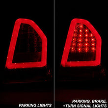 Load image into Gallery viewer, Spyder V2 LED Tail Lights Chrysler 300 (2005-2007) [w/ LED Light Bar] Black or Black Red - Black Alternate Image