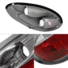 Load image into Gallery viewer, 109.78 Spyder Euro Style Tail Lights Chrysler PT Cruiser (01-05) Chrome - Redline360 Alternate Image