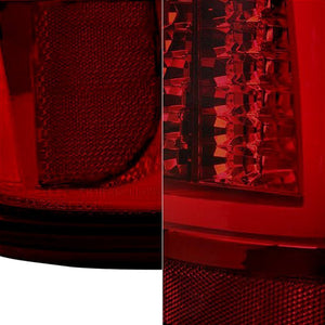 223.38 Spyder V2 LED Tail Lights Chevy Silverado (03-07) [w/ LED Light Bar] Black / Black Smoke / Chrome / Red Clear / Red Smoke / Smoke - Redline360