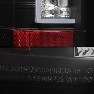 225.53 Spyder LED Tail Lights Chevy Silverado 1500 (07-13) 2500HD/3500HD (07-14) Black / Black Smoke / Red Smoke / Red Clear - Redline360