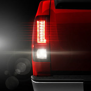 225.53 Spyder LED Tail Lights GMC Sierra 3500HD Dually Models (07-14) Black / Black Smoke / Red Smoke / Red Clear - Redline360