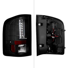 Load image into Gallery viewer, 225.53 Spyder LED Tail Lights Chevy Silverado 1500 (07-13) 2500HD/3500HD (07-14) Black / Black Smoke / Red Smoke / Red Clear - Redline360 Alternate Image