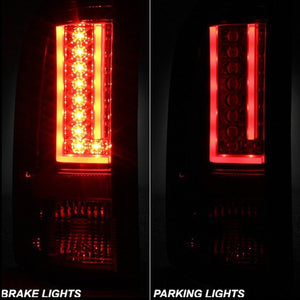 225.53 Spyder LED Tail Lights GMC Sierra 3500HD Dually Models (07-14) Black / Black Smoke / Red Smoke / Red Clear - Redline360