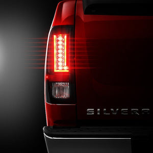 225.53 Spyder LED Tail Lights GMC Sierra 3500HD Dually Models (07-14) Black / Black Smoke / Red Smoke / Red Clear - Redline360