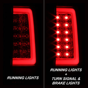 225.53 Spyder LED Tail Lights GMC Sierra 3500HD Dually Models (07-14) Black / Black Smoke / Red Smoke / Red Clear - Redline360