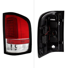 Load image into Gallery viewer, 225.53 Spyder LED Tail Lights Chevy Silverado 1500 (07-13) 2500HD/3500HD (07-14) Black / Black Smoke / Red Smoke / Red Clear - Redline360 Alternate Image