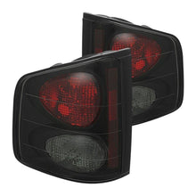 Load image into Gallery viewer, Spyder Euro Style Tail Lights GMC Sonoma (94-04) Black / Chrome / Black Smoke / Smoke - Black Smoke Alternate Image
