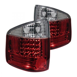 178.42 Spyder LED Tail Lights GMC Sonoma (1994-2004) Black or Red Clear - Redline360