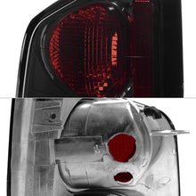 Load image into Gallery viewer, Spyder Euro Style Tail Lights GMC Sonoma (94-04) Black / Chrome / Black Smoke / Smoke - Black Alternate Image