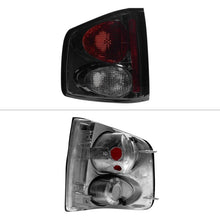 Load image into Gallery viewer, Spyder Euro Style Tail Lights Isuzu Hombre (96-00) Black / Chrome / Black Smoke / Smoke - Black Alternate Image