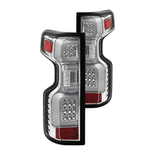 Load image into Gallery viewer, 5087287.00 Spyder LED Tail Lights Chevy Silverado (2019-2021) [w/ Light Bar LED] Black or Chrome - Redline360 Alternate Image