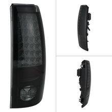 Load image into Gallery viewer, Spyder LED Tail Lights GMC Sierra (99-07) Black / Red Clear / Smoke Tinted - Version 1 / Black Smoke Alternate Image
