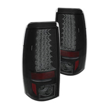 Load image into Gallery viewer, 174.85 Spyder LED Tail Lights Chevy Silverado 1500/2500 Non-Stepside (99-02) Black / All Black / Red Clear / Red Smoke / Smoke - Redline360 Alternate Image